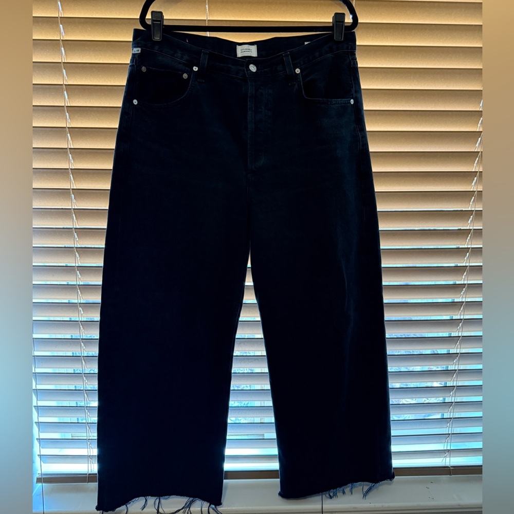 Black Wash Citizens of Humanity Ayla Baggy Jeans